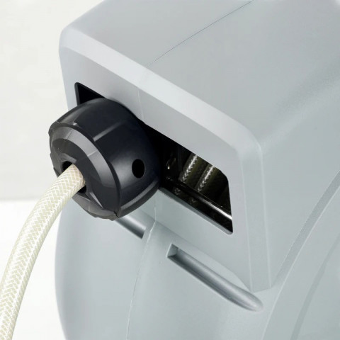 Naviják na zahradní hadici, 25 m | šedý č.5