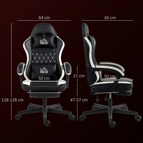 Ergonomická herní židle s bederní opěrkou | zelená č.5