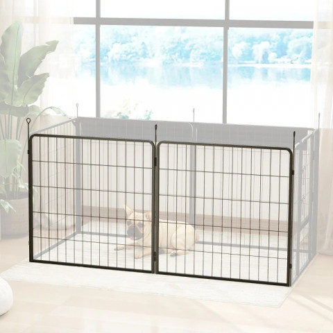 Sada 2 prodlužovacích panelů 80x90x80 cm | šedá č.3