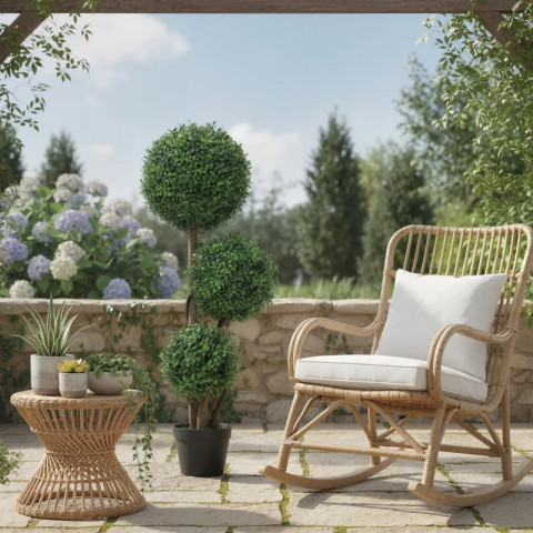 Umělá zimostrázová koule velká 100cm | zelená č.5