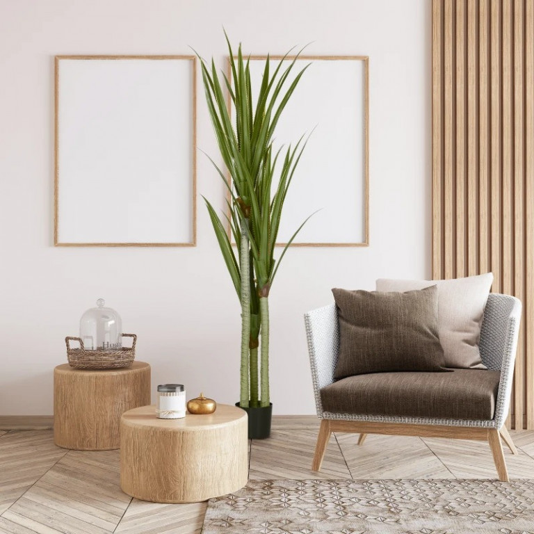 Umělá rostlina Yucca velká 190 cm | zelená