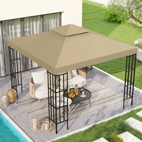 Náhradní plachta pro altán 300 x 300 cm | béžová č.2