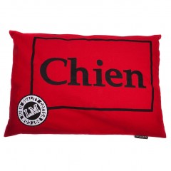 Luxusný vankúš pre psa Lex & Max Chien 100 x 70 cm | červený č.1