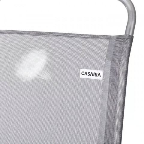 Sada 4 zahradních židlí | šedá + stříbrná č.5