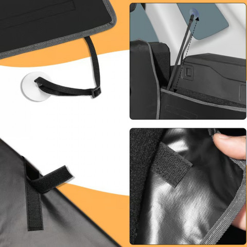 Chránič kufru černý 180x170cm č.3