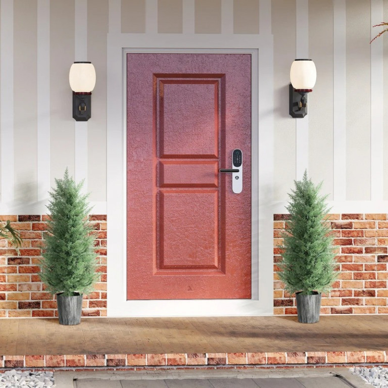 2 umělé cypřiše 90 cm | zelené