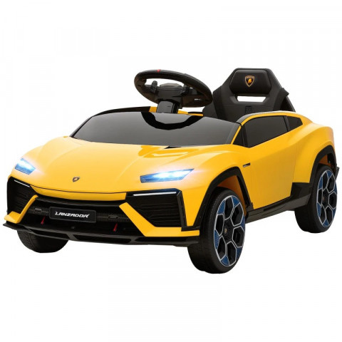 Elektrické autíčko pro děti s licencí e Lamborghini 12V | žluté č.4