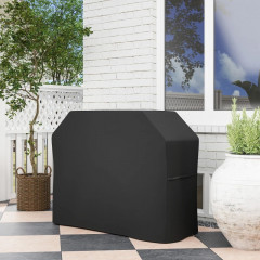 Kryt na plynový gril 147 x 61 x 120 cm | černý