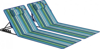 2 plážové podložky | modré + zelené + bílé č.1