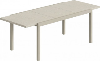 Rozkládací zahradní stůl 154-214 cm | světle šedý č.1