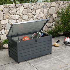 Venkovní box 120x62x66 cm | tmavě šedý