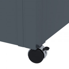 Venkovní box 120x62x66 cm | tmavě šedý č.3