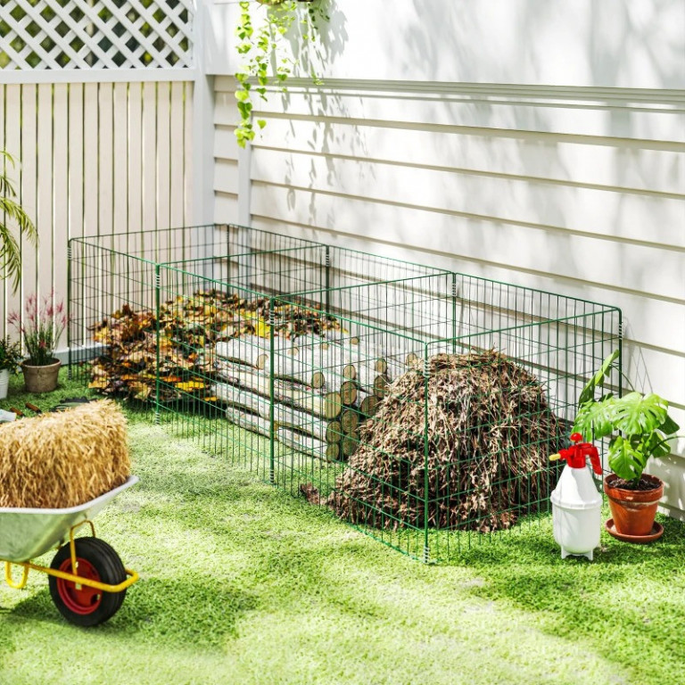 Kompostér 270 x 90 x 70 cm | zelený