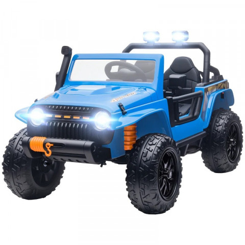 Dětské elektrické autíčko s dálkovým ovládáním | modré č.4