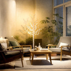 LED světelný stromek 150 cm | bílý č.1