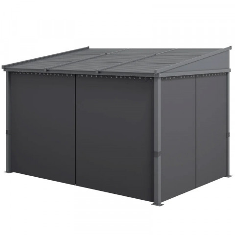 Pergola 3,65 x 2,55 m | tmavě šedá č.5