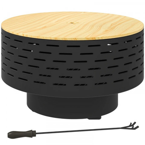 Ohniště s grilovacím roštem 60 x 39 cm | antracitové č.2