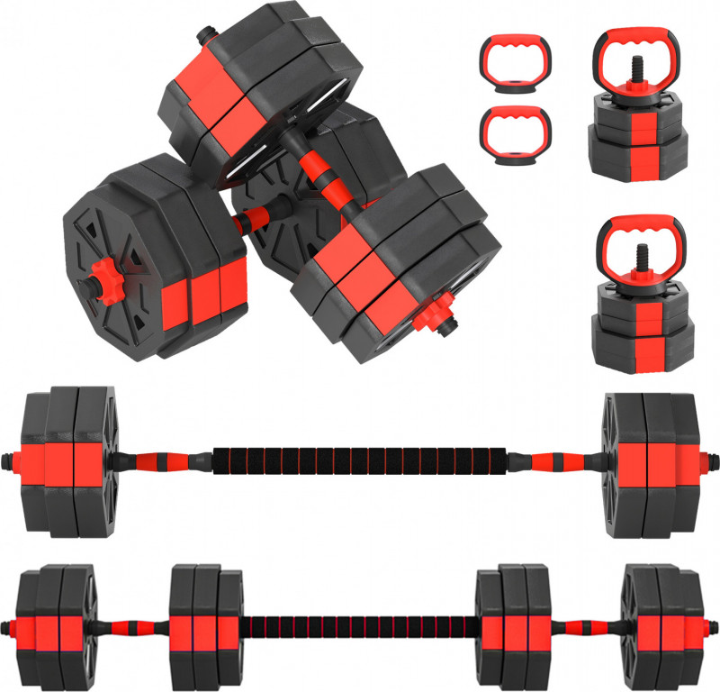 Fitness závaží 30 kg | červené