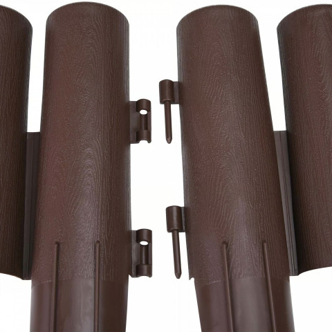 Zahradní kolíkové obruby 2,24 m č.2