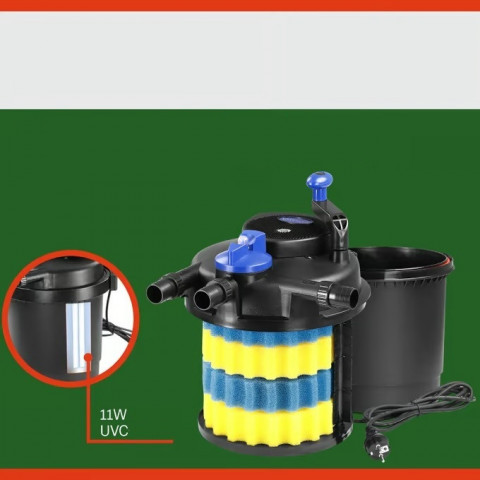 Tlakový filtr do jezírka s čerpadlem 2000L/h č.3