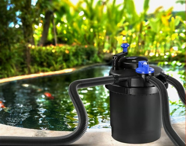 Tlakový filtr do jezírka s čerpadlem 2000L/h č.2