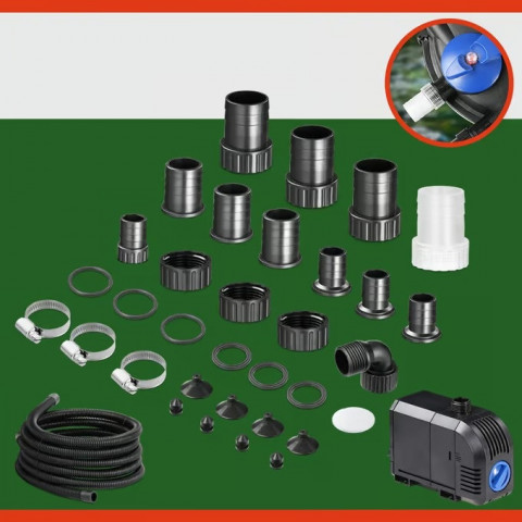 Tlakový filtr do jezírka s čerpadlem 2000L/h č.4