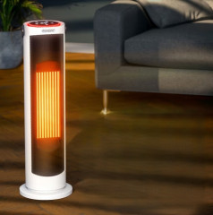 Ventilátorový ohřívač 2000W | bílý č.1