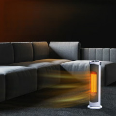 Ventilátorový ohřívač 2000W | bílý č.3