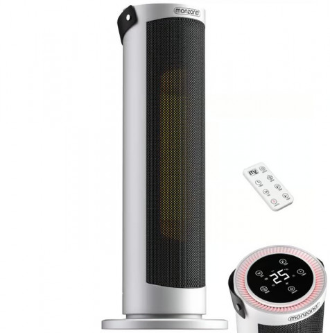 Ventilátorový ohřívač 2000W | bílý č.2