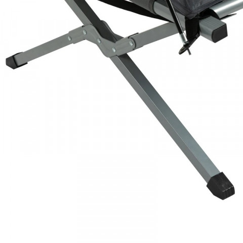 Vyvýšené kempinkové lůžko pro 1 osobu s kopulovitým stanem, 200 x 86 x 147 cm | šedé č.4