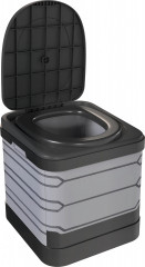 Kempingová toaleta | šedá č.1