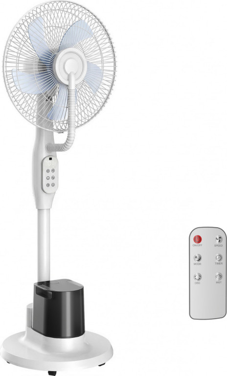 Tichý mlhový ventilátor 90 W | bílý