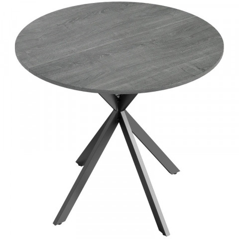 Kulatý jídelní stůl Ø80cm | šedý č.2