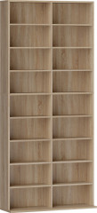 Knihovna 78,5 x 24 x 175 cm | přírodní č.1