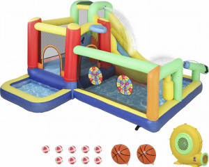 Nafukovací vodní park 9 v 1 | vícebarevný č.1