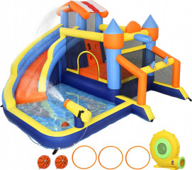 Nafukovací vodní park 8 v 1 | vícebarevný č.1