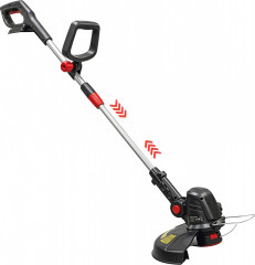 Akumulátorový vyžínač s nastavitelnou šířkou záběru | stříbrný č.1