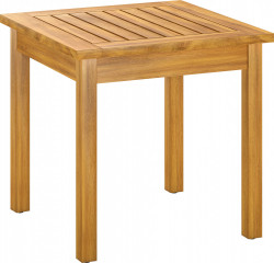 Zahradní stolek odolný proti povětrnostním vlivům| přírodní č.1