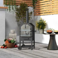 Pec na pizzu 2 v 1 | černá