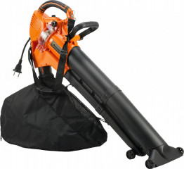 Elektrický foukač a vysavač listí | oranžový č.1