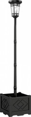 Solární stojací lampa | černá č.1