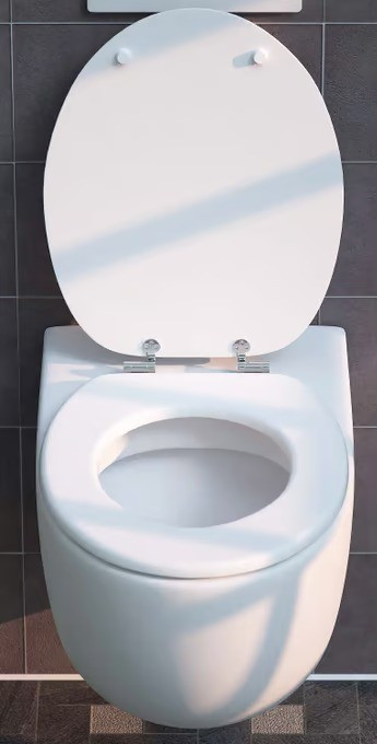 WC sedátko White s tlumeným dovíráním
