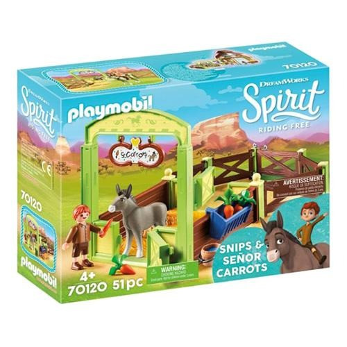 Playmobil 70120 Koňský box Smike a Seňor Carrot