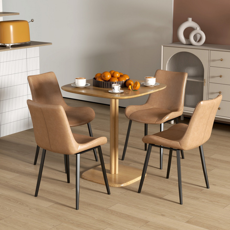 Moderní jídelní stůl pro 4 osoby | přírodní