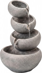 Venkovní fontána ze syntetické pryskyřice 4-stupňová | vícebarevná č.2