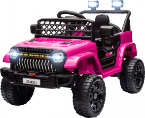 Elektrické autíčko pro děti 4x4 Buggy | černé + růžové č.3