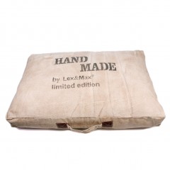 Luxusný poťah na pelech pre psa Lex & Max Hand Made 75 x 50 cm | béžový č.1