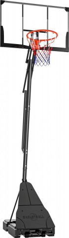 Venkovní basketbalový koš 245-305 cm | černý č.5