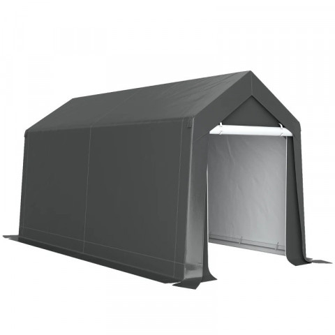 Garážový stan 2,1 x 3,6 x 2,35 m | tmavě šedý č.2