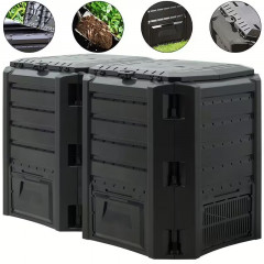 Kompostér Hotbin 800L | černý č.1